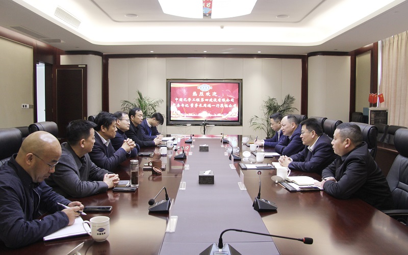 公司主要領導赴廬、蓉拜訪多家兄弟單位