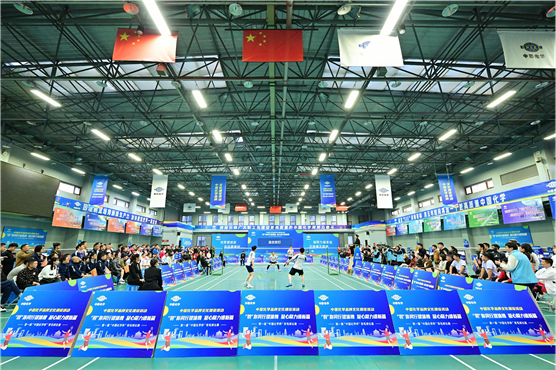 他們！代表公司參加第一屆“中國化學(xué)杯”羽毛球比賽