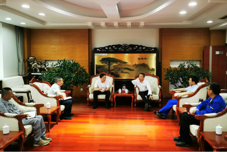 中國化學四化建與國能包頭煤化工公司舉行會談