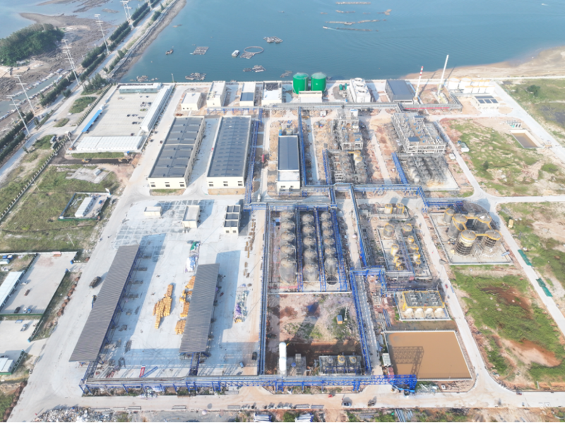 匠心筑造 奉獻(xiàn)精品⑤ | 奮戰(zhàn)開門紅！四化建承建的桐昆欽州化工新材料項(xiàng)目投產(chǎn)